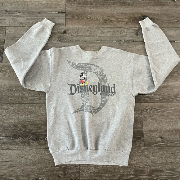 Disneyland Resort Sweaters - Disney Parks Disneyland Resort Sweatshirt Size Small Mickey Mouse Crewneck